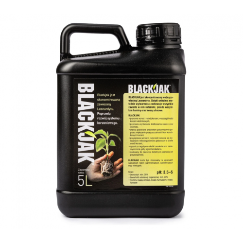 BLACKJAK 5 L prípravok stimulujúci vývoj koreňového systému, tekuté hnojivo