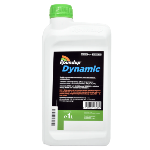 Roundup Dynamic 500 SL 1L (ROUNDUP RAPID 1 L) neselektívny herbicíd so silnou koncentráciou glyfosátu