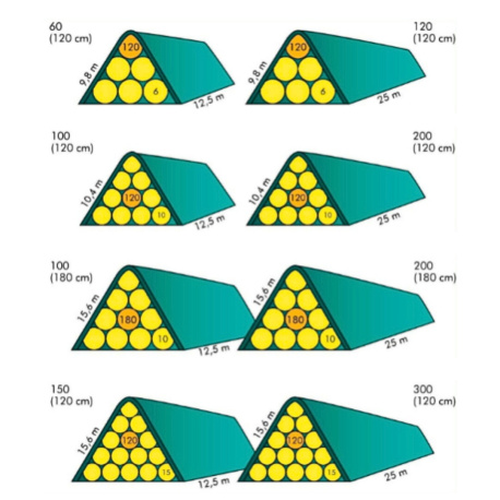 Krycia plachta na balíky sena FN Repell Classic 9,8 x 12,5 m, 145 g/m²