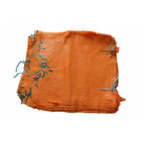 Rašlové vrecia 50×65 cm – oranžové, balenie 100 ks, na zeleninu a ovocie