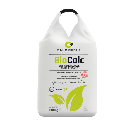 BioCalc 600 kg Big Bag – granulované vápenaté hnojivo na úpravu kyslej pôdy