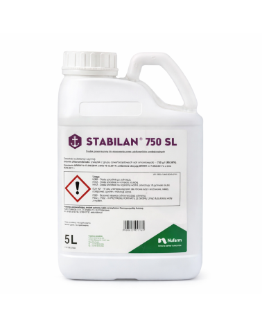 Stabilan 750 SL 5 l – regulátor rastu rastlín proti poliehaniu obilnín